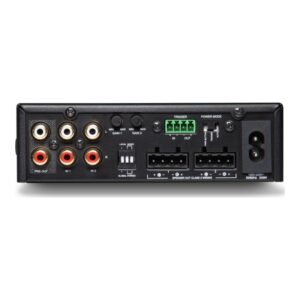 NAD CI PA 4-60, panel trasero y conexiones