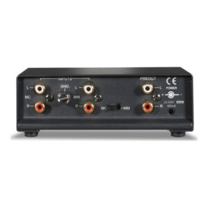 NAD PP2e, panel trasero y conexiones