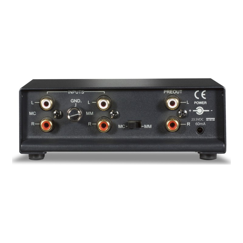 NAD PP2e, panel trasero y conexiones