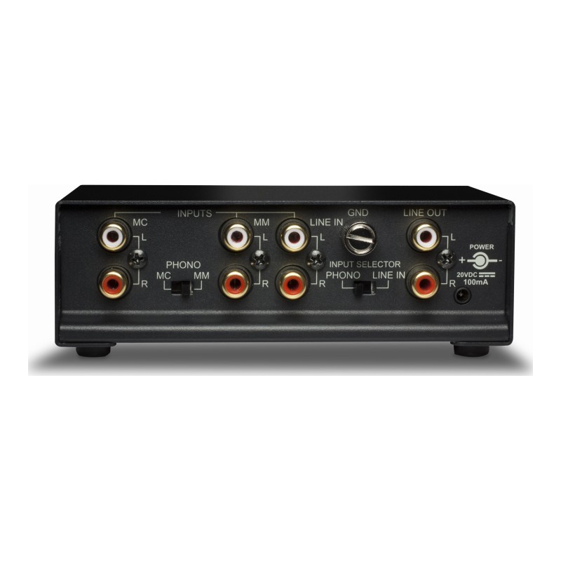 NAD PP4, panel trasero y conexiones