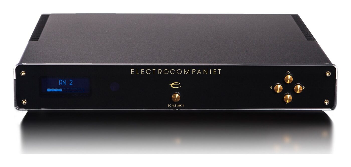 Electrocompaniet EC 4.8 MKII, vista frontal