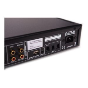 Electrocompaniet EC 4.8 MKII, panel trasero y conexiones