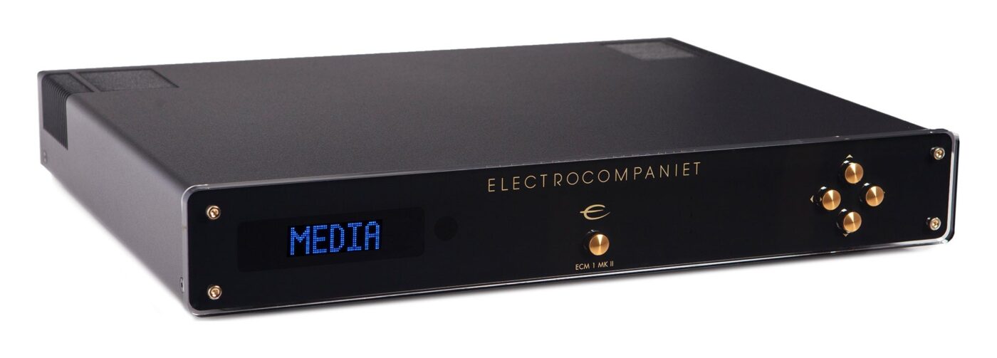 Electrocompaniet ECM 1 MKII, vista frontal