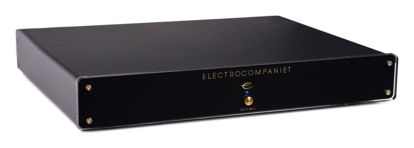 Electrocompaniet ECP 2 MKII, vista frontal
